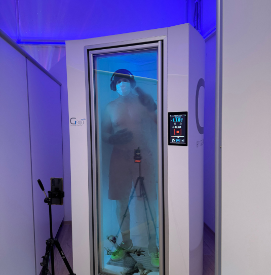 Kältekammer Kryotherapie Coolsports